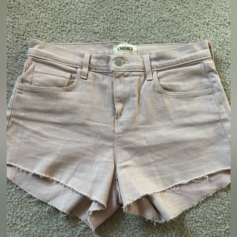 L’agence audrey mid rise short in petal
